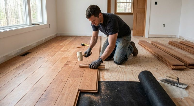 Plank Floor Installation in Austin, TX