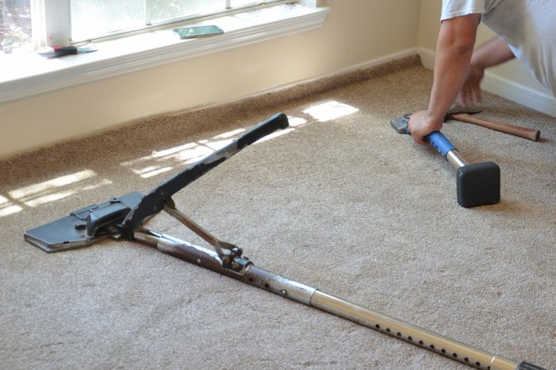 Expert Carpet Installation in Living Room