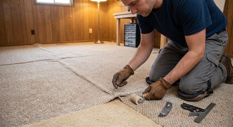 Stair Runner Repair in Overland Park, KS